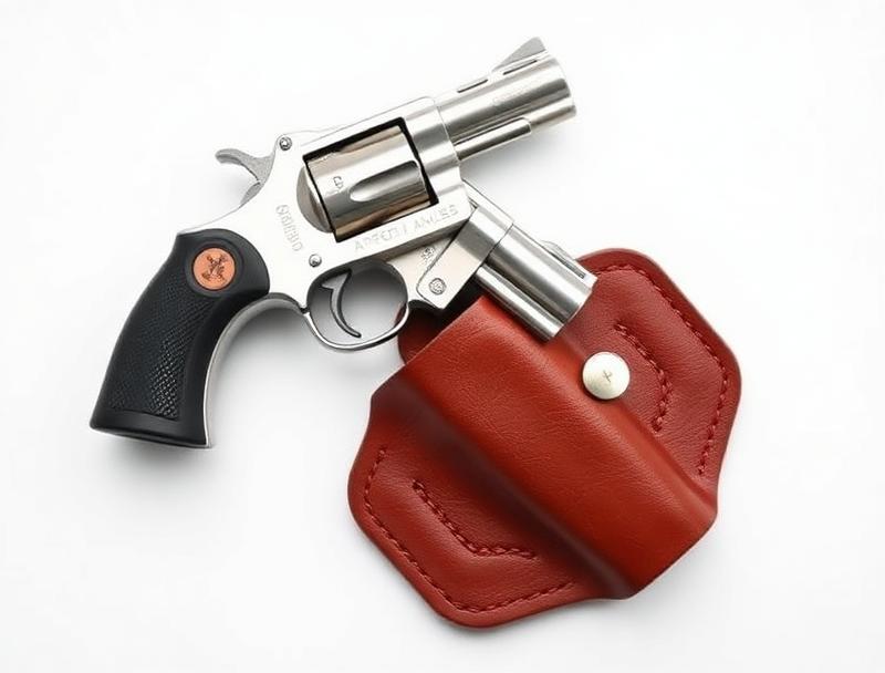 NAA Mini Revolver .22 LR w/ Belt Buckle Holster