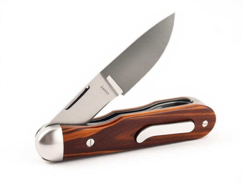 Smith & Wesson Wood Handle Folder Knife